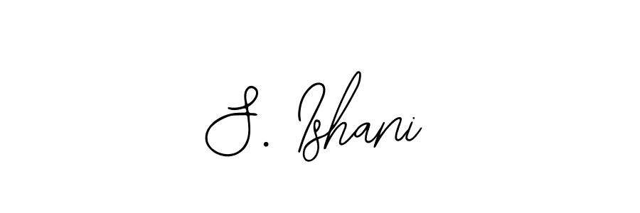 Create a beautiful signature design for name S. Ishani. With this signature (Bearetta-2O07w) fonts, you can make a handwritten signature for free. S. Ishani signature style 12 images and pictures png