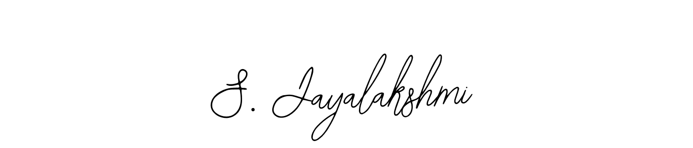 S. Jayalakshmi stylish signature style. Best Handwritten Sign (Bearetta-2O07w) for my name. Handwritten Signature Collection Ideas for my name S. Jayalakshmi. S. Jayalakshmi signature style 12 images and pictures png