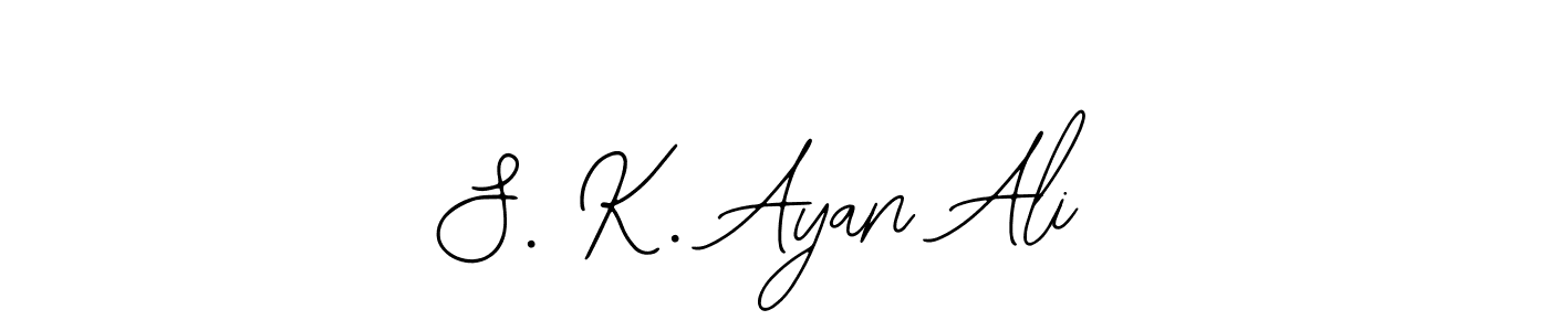 Best and Professional Signature Style for S. K. Ayan Ali. Bearetta-2O07w Best Signature Style Collection. S. K. Ayan Ali signature style 12 images and pictures png