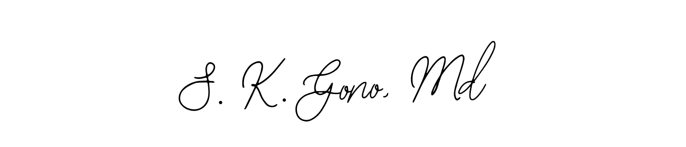 See photos of S. K. Gono, Md official signature by Spectra . Check more albums & portfolios. Read reviews & check more about Bearetta-2O07w font. S. K. Gono, Md signature style 12 images and pictures png