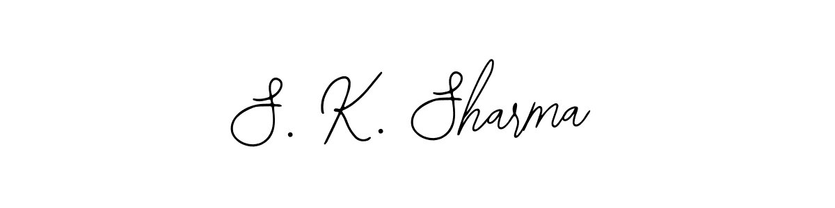 Use a signature maker to create a handwritten signature online. With this signature software, you can design (Bearetta-2O07w) your own signature for name S. K. Sharma. S. K. Sharma signature style 12 images and pictures png