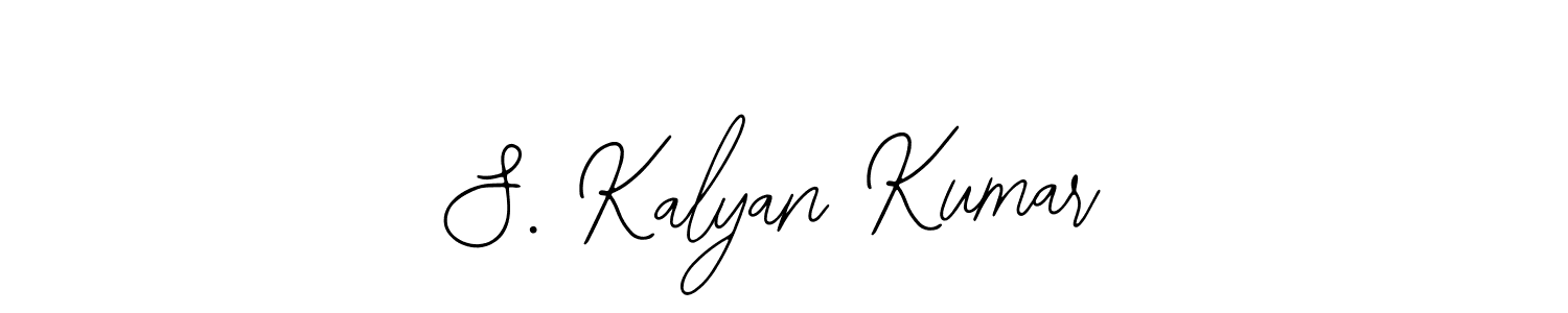 Design your own signature with our free online signature maker. With this signature software, you can create a handwritten (Bearetta-2O07w) signature for name S. Kalyan Kumar. S. Kalyan Kumar signature style 12 images and pictures png