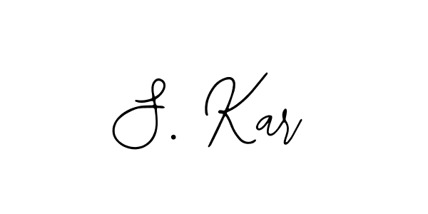 Create a beautiful signature design for name S. Kar. With this signature (Bearetta-2O07w) fonts, you can make a handwritten signature for free. S. Kar signature style 12 images and pictures png