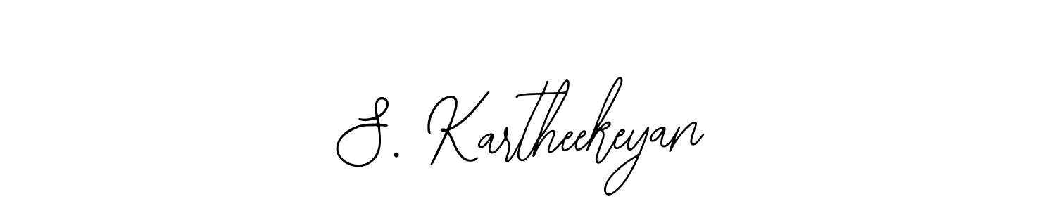 Design your own signature with our free online signature maker. With this signature software, you can create a handwritten (Bearetta-2O07w) signature for name S. Kartheekeyan. S. Kartheekeyan signature style 12 images and pictures png