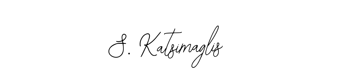 It looks lik you need a new signature style for name S. Katsimaglis. Design unique handwritten (Bearetta-2O07w) signature with our free signature maker in just a few clicks. S. Katsimaglis signature style 12 images and pictures png