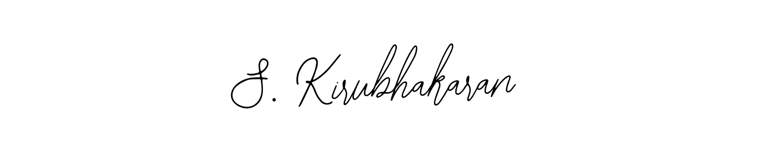 if you are searching for the best signature style for your name S. Kirubhakaran. so please give up your signature search. here we have designed multiple signature styles  using Bearetta-2O07w. S. Kirubhakaran signature style 12 images and pictures png