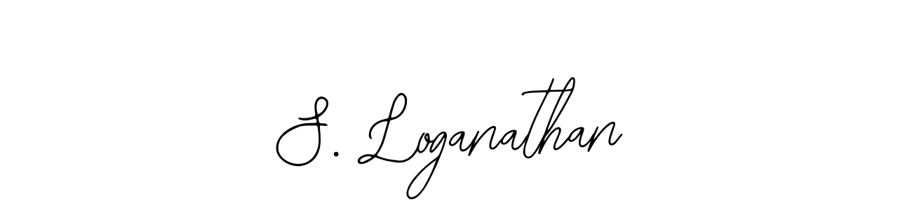 Make a beautiful signature design for name S. Loganathan. Use this online signature maker to create a handwritten signature for free. S. Loganathan signature style 12 images and pictures png