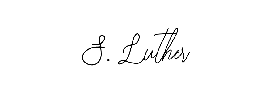 Also You can easily find your signature by using the search form. We will create S. Luther name handwritten signature images for you free of cost using Bearetta-2O07w sign style. S. Luther signature style 12 images and pictures png