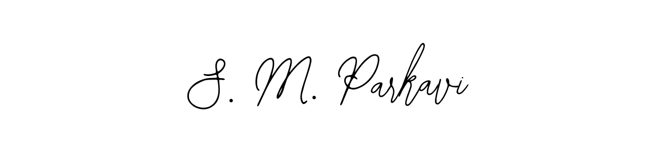 Use a signature maker to create a handwritten signature online. With this signature software, you can design (Bearetta-2O07w) your own signature for name S. M. Parkavi. S. M. Parkavi signature style 12 images and pictures png