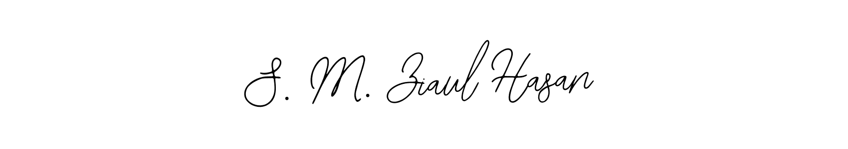 Also we have S. M. Ziaul Hasan name is the best signature style. Create professional handwritten signature collection using Bearetta-2O07w autograph style. S. M. Ziaul Hasan signature style 12 images and pictures png