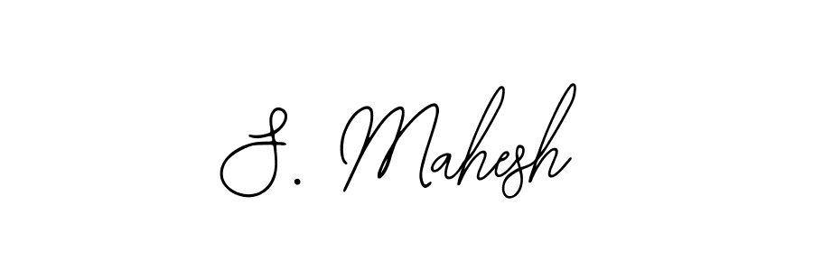 Also You can easily find your signature by using the search form. We will create S. Mahesh name handwritten signature images for you free of cost using Bearetta-2O07w sign style. S. Mahesh signature style 12 images and pictures png