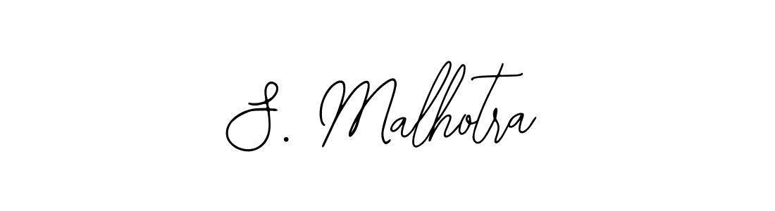 Similarly Bearetta-2O07w is the best handwritten signature design. Signature creator online .You can use it as an online autograph creator for name S. Malhotra. S. Malhotra signature style 12 images and pictures png
