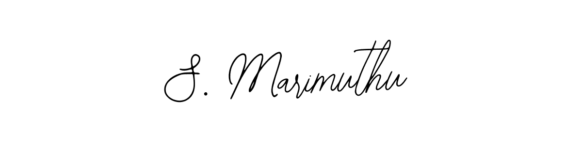 You should practise on your own different ways (Bearetta-2O07w) to write your name (S. Marimuthu) in signature. don't let someone else do it for you. S. Marimuthu signature style 12 images and pictures png