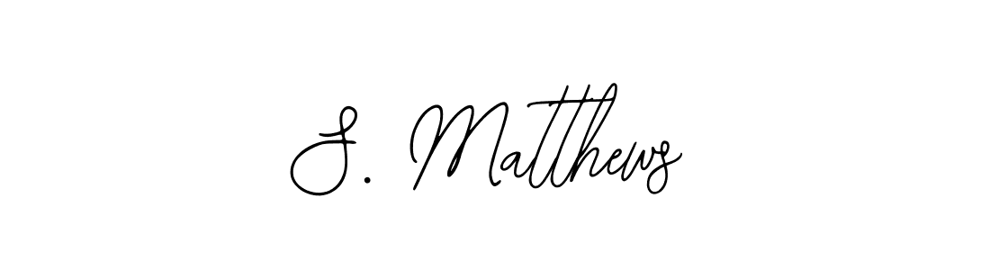 Also You can easily find your signature by using the search form. We will create S. Matthews name handwritten signature images for you free of cost using Bearetta-2O07w sign style. S. Matthews signature style 12 images and pictures png