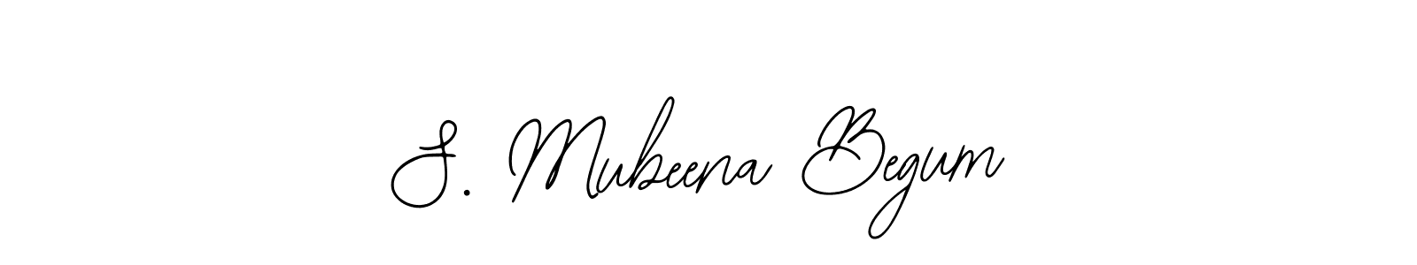 if you are searching for the best signature style for your name S. Mubeena Begum. so please give up your signature search. here we have designed multiple signature styles  using Bearetta-2O07w. S. Mubeena Begum signature style 12 images and pictures png