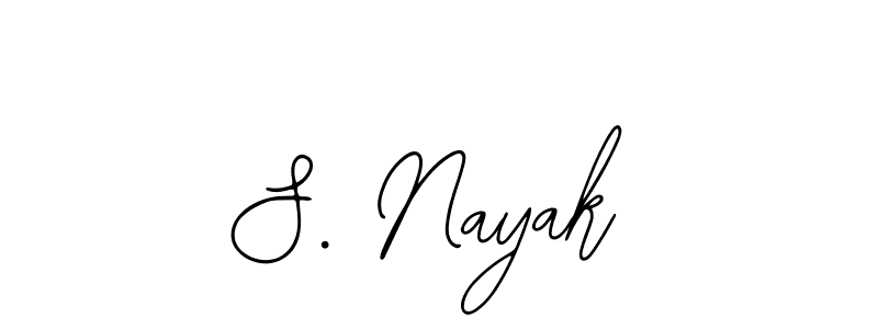 Make a short S. Nayak signature style. Manage your documents anywhere anytime using Bearetta-2O07w. Create and add eSignatures, submit forms, share and send files easily. S. Nayak signature style 12 images and pictures png