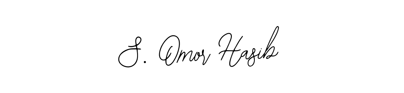 S. Omor Hasib stylish signature style. Best Handwritten Sign (Bearetta-2O07w) for my name. Handwritten Signature Collection Ideas for my name S. Omor Hasib. S. Omor Hasib signature style 12 images and pictures png