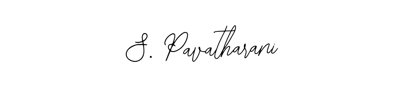 The best way (Bearetta-2O07w) to make a short signature is to pick only two or three words in your name. The name S. Pavatharani include a total of six letters. For converting this name. S. Pavatharani signature style 12 images and pictures png