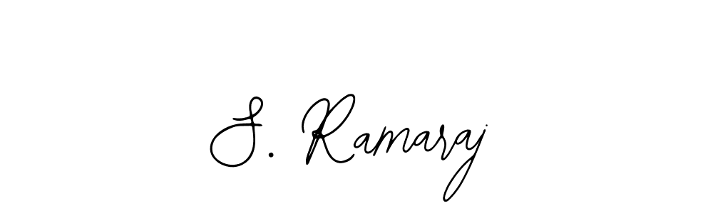 How to make S. Ramaraj signature? Bearetta-2O07w is a professional autograph style. Create handwritten signature for S. Ramaraj name. S. Ramaraj signature style 12 images and pictures png