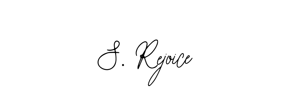 How to make S. Rejoice signature? Bearetta-2O07w is a professional autograph style. Create handwritten signature for S. Rejoice name. S. Rejoice signature style 12 images and pictures png