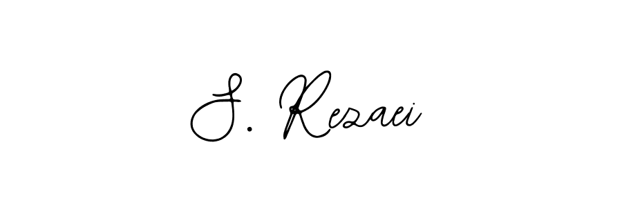 Similarly Bearetta-2O07w is the best handwritten signature design. Signature creator online .You can use it as an online autograph creator for name S. Rezaei. S. Rezaei signature style 12 images and pictures png