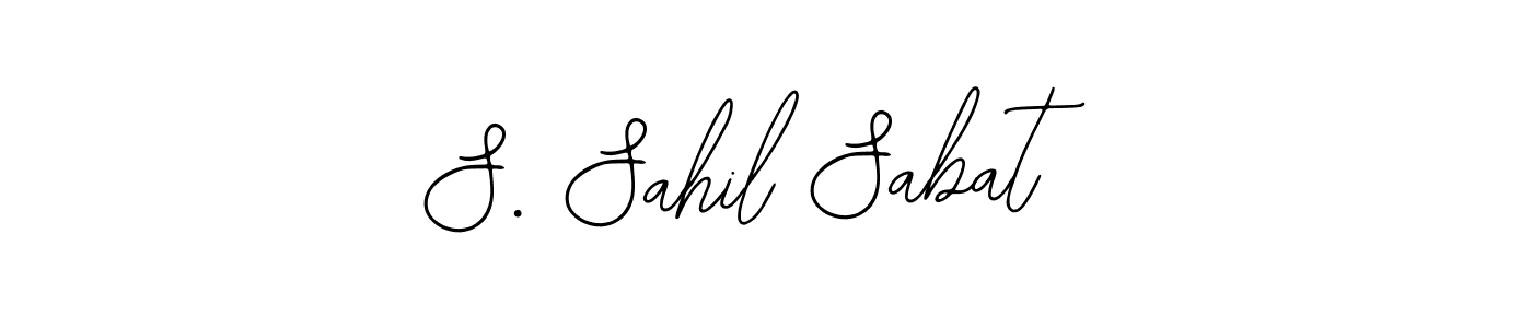 Check out images of Autograph of S. Sahil Sabat name. Actor S. Sahil Sabat Signature Style. Bearetta-2O07w is a professional sign style online. S. Sahil Sabat signature style 12 images and pictures png