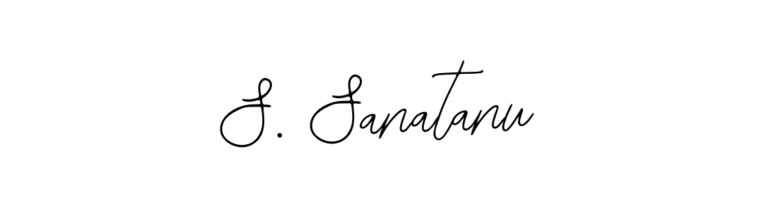 Create a beautiful signature design for name S. Sanatanu. With this signature (Bearetta-2O07w) fonts, you can make a handwritten signature for free. S. Sanatanu signature style 12 images and pictures png