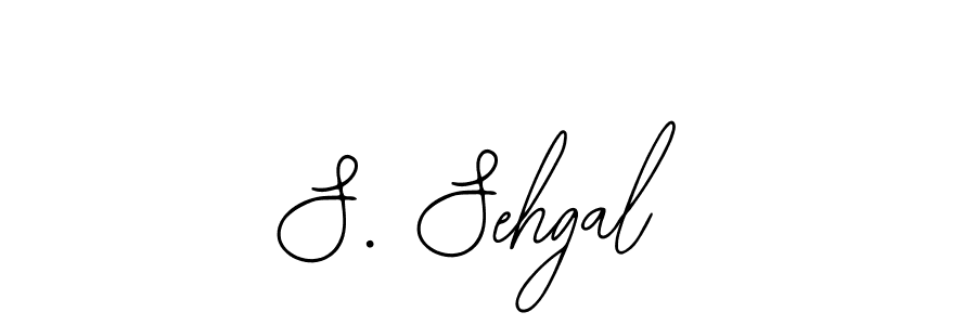 Use a signature maker to create a handwritten signature online. With this signature software, you can design (Bearetta-2O07w) your own signature for name S. Sehgal. S. Sehgal signature style 12 images and pictures png