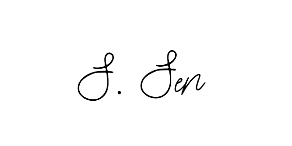 Make a beautiful signature design for name S. Sen. Use this online signature maker to create a handwritten signature for free. S. Sen signature style 12 images and pictures png