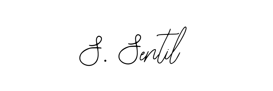 How to make S. Sentil signature? Bearetta-2O07w is a professional autograph style. Create handwritten signature for S. Sentil name. S. Sentil signature style 12 images and pictures png