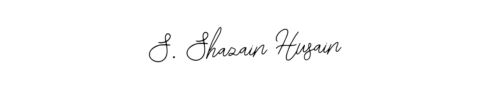 Make a beautiful signature design for name S. Shazain Husain. Use this online signature maker to create a handwritten signature for free. S. Shazain Husain signature style 12 images and pictures png