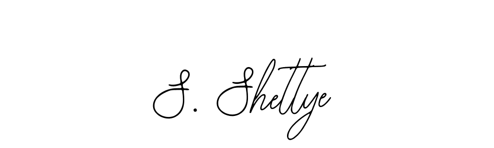 Similarly Bearetta-2O07w is the best handwritten signature design. Signature creator online .You can use it as an online autograph creator for name S. Shettye. S. Shettye signature style 12 images and pictures png