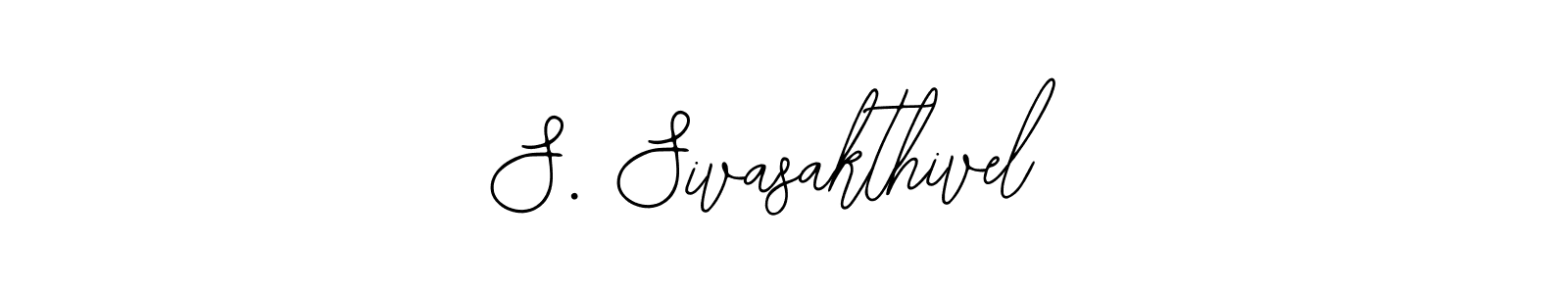 How to Draw S. Sivasakthivel signature style? Bearetta-2O07w is a latest design signature styles for name S. Sivasakthivel. S. Sivasakthivel signature style 12 images and pictures png