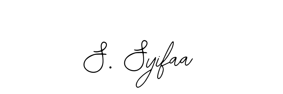 Best and Professional Signature Style for S. Syifaa. Bearetta-2O07w Best Signature Style Collection. S. Syifaa signature style 12 images and pictures png