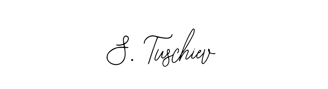 Create a beautiful signature design for name S. Tuschiev. With this signature (Bearetta-2O07w) fonts, you can make a handwritten signature for free. S. Tuschiev signature style 12 images and pictures png