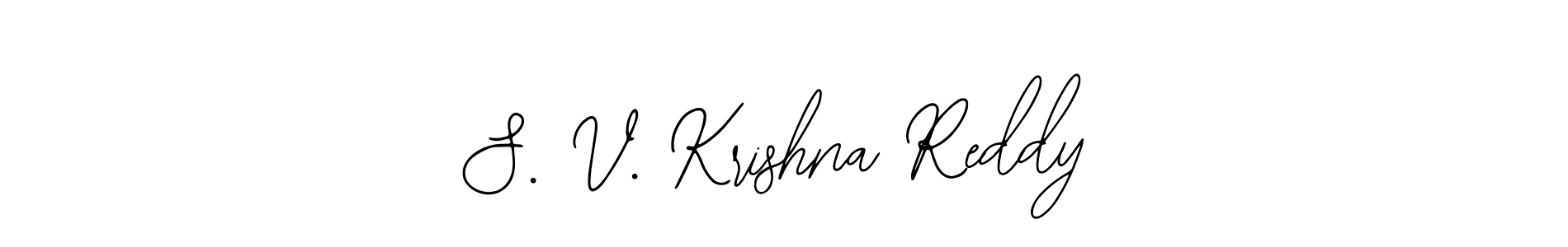 You can use this online signature creator to create a handwritten signature for the name S. V. Krishna Reddy. This is the best online autograph maker. S. V. Krishna Reddy signature style 12 images and pictures png