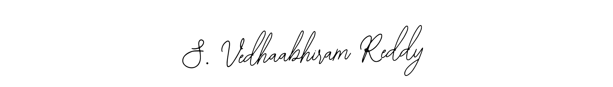 Bearetta-2O07w is a professional signature style that is perfect for those who want to add a touch of class to their signature. It is also a great choice for those who want to make their signature more unique. Get S. Vedhaabhiram Reddy name to fancy signature for free. S. Vedhaabhiram Reddy signature style 12 images and pictures png