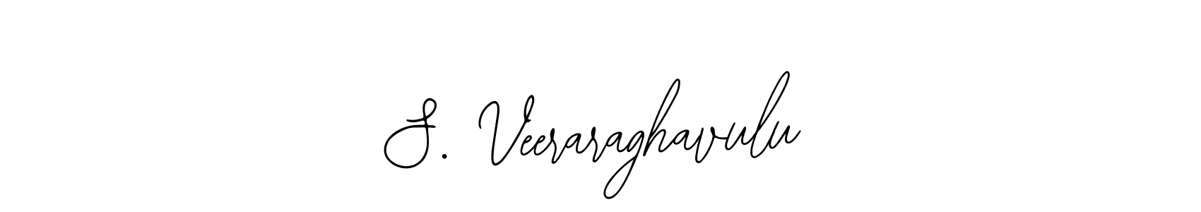 Make a short S. Veeraraghavulu signature style. Manage your documents anywhere anytime using Bearetta-2O07w. Create and add eSignatures, submit forms, share and send files easily. S. Veeraraghavulu signature style 12 images and pictures png