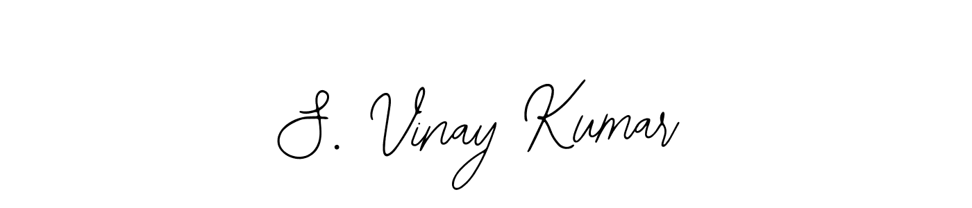 Similarly Bearetta-2O07w is the best handwritten signature design. Signature creator online .You can use it as an online autograph creator for name S. Vinay Kumar. S. Vinay Kumar signature style 12 images and pictures png