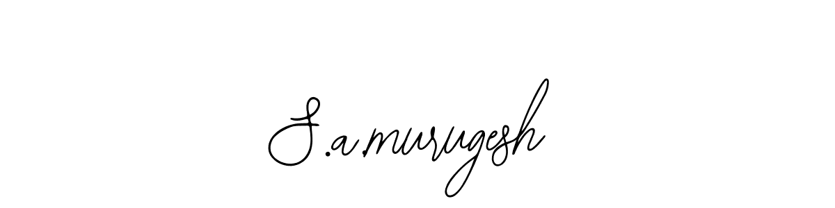 Make a beautiful signature design for name S.a.murugesh. Use this online signature maker to create a handwritten signature for free. S.a.murugesh signature style 12 images and pictures png