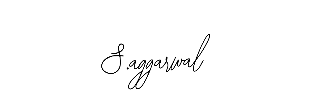 if you are searching for the best signature style for your name S.aggarwal. so please give up your signature search. here we have designed multiple signature styles  using Bearetta-2O07w. S.aggarwal signature style 12 images and pictures png