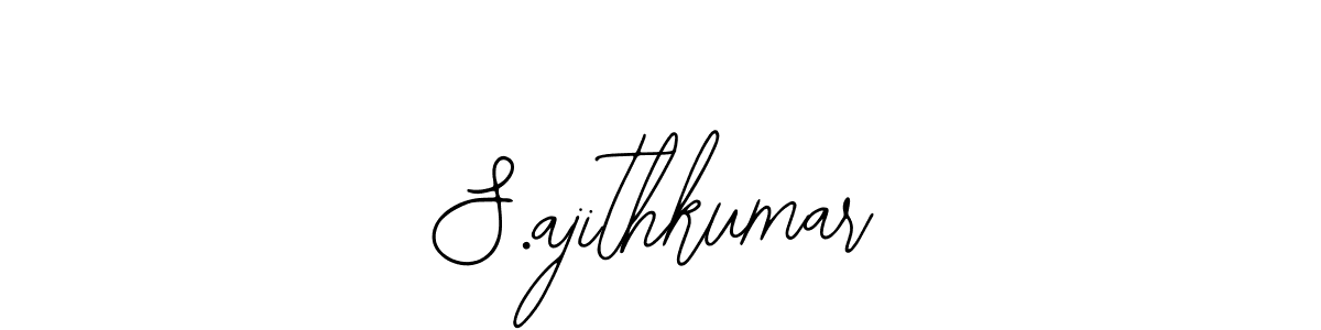 S.ajithkumar stylish signature style. Best Handwritten Sign (Bearetta-2O07w) for my name. Handwritten Signature Collection Ideas for my name S.ajithkumar. S.ajithkumar signature style 12 images and pictures png