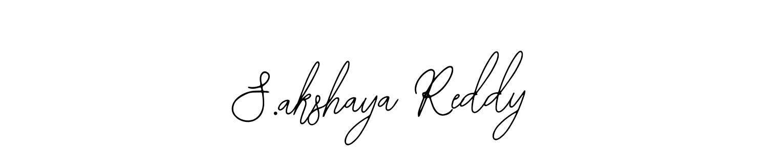 Similarly Bearetta-2O07w is the best handwritten signature design. Signature creator online .You can use it as an online autograph creator for name S.akshaya Reddy. S.akshaya Reddy signature style 12 images and pictures png