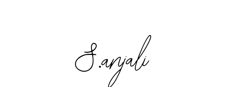 S.anjali stylish signature style. Best Handwritten Sign (Bearetta-2O07w) for my name. Handwritten Signature Collection Ideas for my name S.anjali. S.anjali signature style 12 images and pictures png