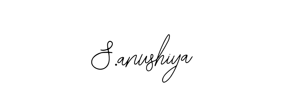 It looks lik you need a new signature style for name S.anushiya. Design unique handwritten (Bearetta-2O07w) signature with our free signature maker in just a few clicks. S.anushiya signature style 12 images and pictures png