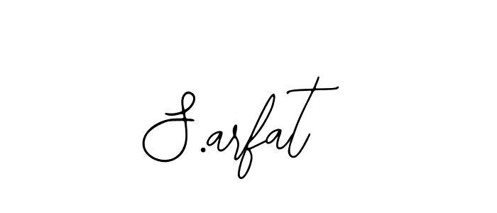 Design your own signature with our free online signature maker. With this signature software, you can create a handwritten (Bearetta-2O07w) signature for name S.arfat. S.arfat signature style 12 images and pictures png