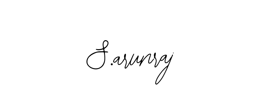 You should practise on your own different ways (Bearetta-2O07w) to write your name (S.arunraj) in signature. don't let someone else do it for you. S.arunraj signature style 12 images and pictures png