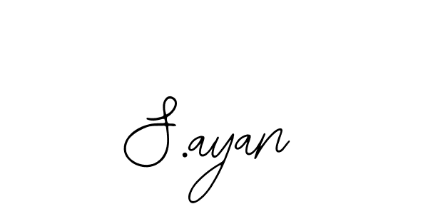 See photos of S.ayan official signature by Spectra . Check more albums & portfolios. Read reviews & check more about Bearetta-2O07w font. S.ayan signature style 12 images and pictures png
