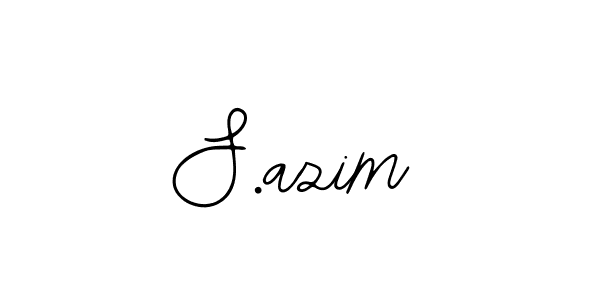 Also we have S.azim name is the best signature style. Create professional handwritten signature collection using Bearetta-2O07w autograph style. S.azim signature style 12 images and pictures png