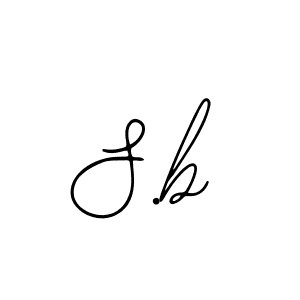 Also we have S.b name is the best signature style. Create professional handwritten signature collection using Bearetta-2O07w autograph style. S.b signature style 12 images and pictures png